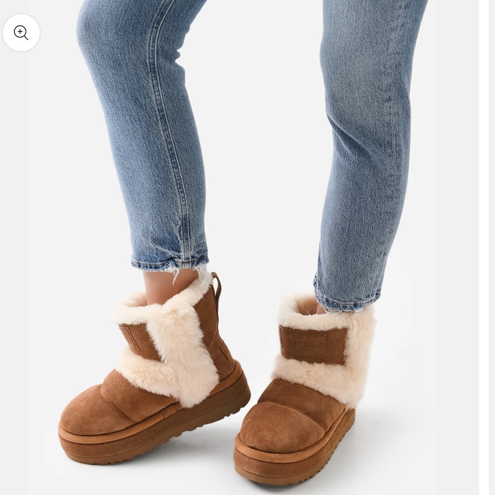 UGG Women's Classic Chillapeak in Chestnut - Picture 3 of 6
